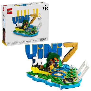 LEGO 43027 Editions Vini Jr. — piłkarskie momenty – zdjęcie