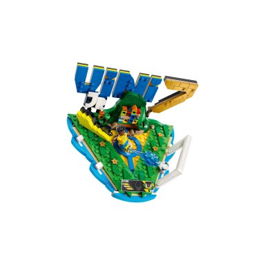 LEGO 43027 Editions Vini Jr. — piłkarskie momenty – zdjęcie