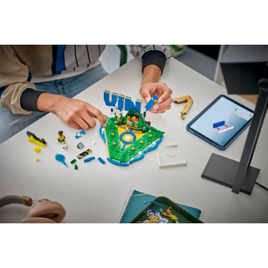 LEGO 43027 Editions Vini Jr. — piłkarskie momenty – zdjęcie