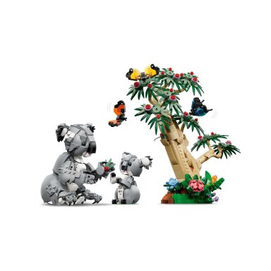 LEGO 31388 Creator 3-in-1 Dzikie zwierzęta: Rodzina koali – zdjęcie