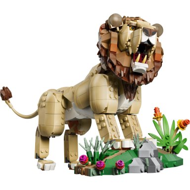 LEGO 31386 Creator 3-in-1 Dzikie zwierzęta: Dumny lew
