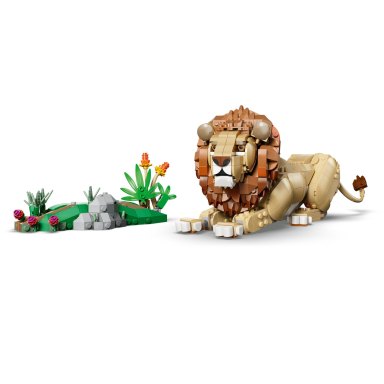 LEGO 31386 Creator 3-in-1 Dzikie zwierzęta: Dumny lew – zdjęcie