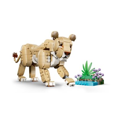 LEGO 31386 Creator 3-in-1 Dzikie zwierzęta: Dumny lew – zdjęcie