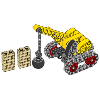 LEGO 412401 Technic Wrecking Ball Crane