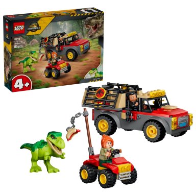 LEGO 77978 Jurassic World Ciężarówka do transportu młodego tyranozaura – zdjęcie