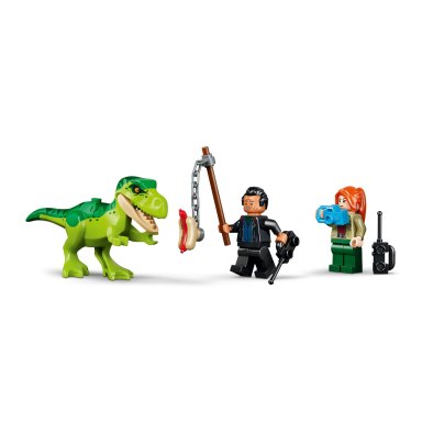 LEGO 77978 Jurassic World Ciężarówka do transportu młodego tyranozaura – zdjęcie