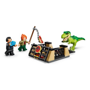 LEGO 77978 Jurassic World Ciężarówka do transportu młodego tyranozaura – zdjęcie