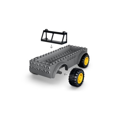 LEGO 77978 Jurassic World Ciężarówka do transportu młodego tyranozaura – zdjęcie