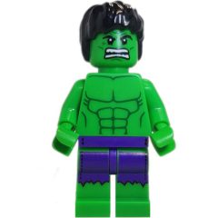 Minifigurka LEGO Hulk, Dark Purple Pants, Printed