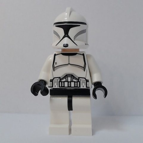 Minifigurka LEGO Clone Trooper, Phase I Armor, Angry, Plain Legs