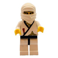 Minifigurka LEGO Ninja, White