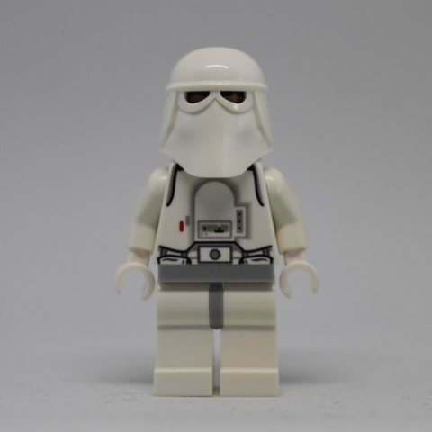 Minifigurka LEGO Snowtrooper, Light Bluish Gray Hips, Printed Black Head, White Hands