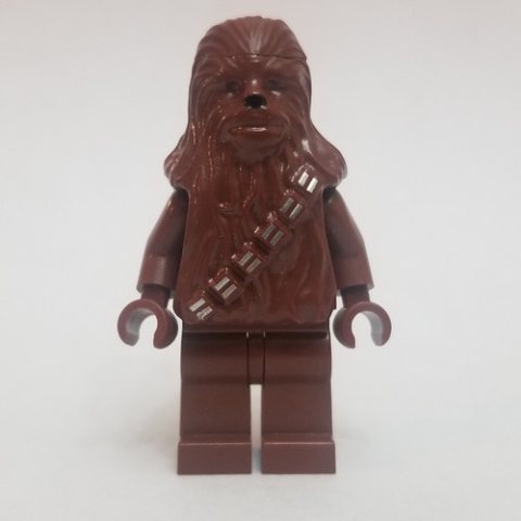 Minifigurka LEGO Chewbacca, Reddish Brown