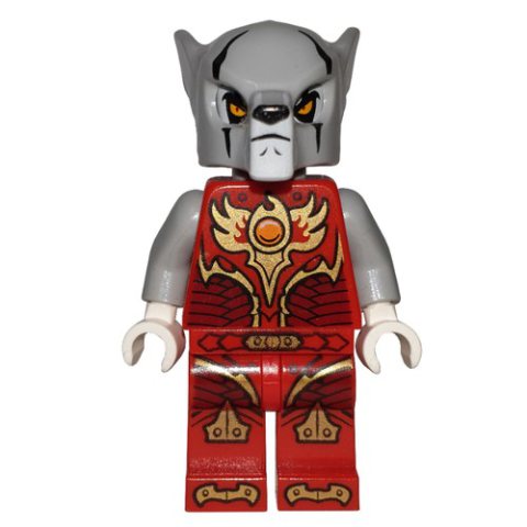Minifigurka LEGO Worriz in Fire Chi Outfit