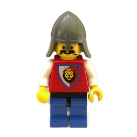 Minifigurka LEGO Knight (Royal Knights) - Blue Legs, Dark Gray Neck-Protector