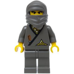 Minifigurka LEGO Ninja, Dark Gray