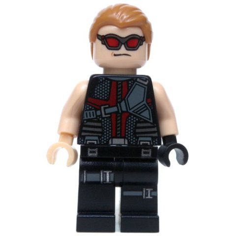 Minifigurka LEGO Hawkeye with Red Glasses