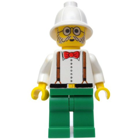 Minifigurka LEGO Dr. Charles Lightning