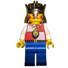 Minifigurka LEGO King (Royal Knights) - Blue Legs, Blue Hips, No Cape