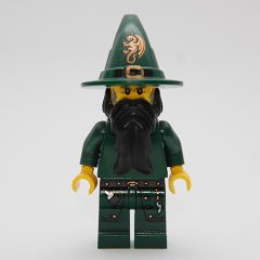 Minifigurka LEGO Wizard (Kingdoms) - Dark Green, No Cape