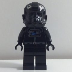 Minifigurka LEGO TIE Pilot, Plain Legs, Plain Black Head (87556 Helmet)