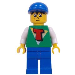 Minifigurka LEGO Timmy - Blue Legs, Blue Cap