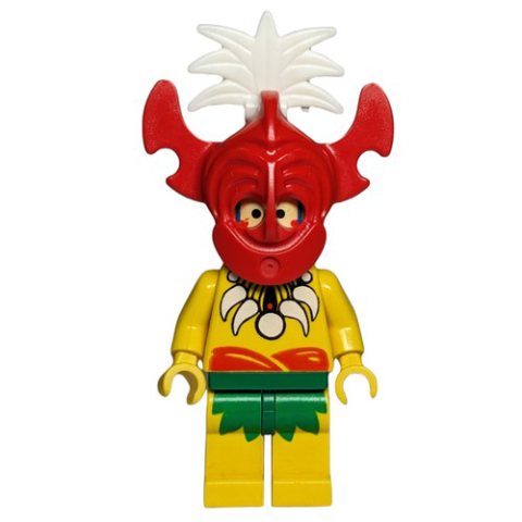 Minifigurka LEGO Islander - King Kahuka, Mask