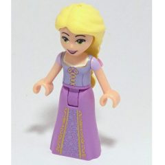 Minifigurka LEGO Rapunzel - Medium Lavender Dress, Flowers in Hair