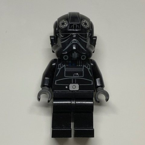 Minifigurka LEGO TIE Pilot, Plain Legs, Printed Light Nougat Head (Rebels)
