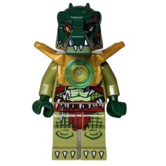 Minifigurka LEGO Cragger with Pearl Gold Shoulder Armor