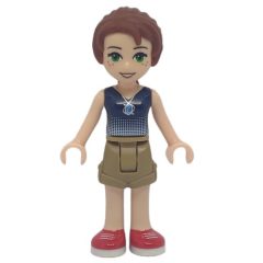Minifigurka LEGO Emily Jones in Dark Tan Shorts
