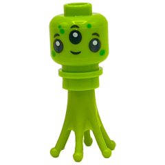 Minifigurka LEGO Alien, Lime
