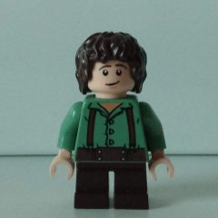 Minifigurka LEGO Frodo Baggins - Sand Green Torso