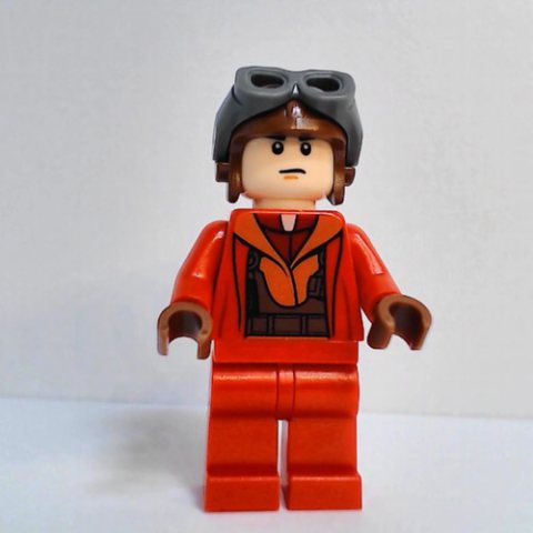 Minifigurka LEGO Naboo Fighter Pilot, Red Uniform