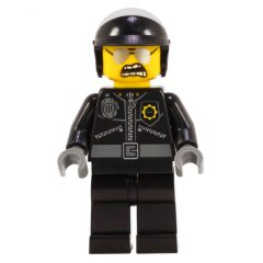 Minifigurka LEGO Bad Cop / Good Cop with Wide Angry Mouth