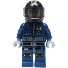 Minifigurka LEGO Robot Police with Helmet
