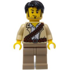Minifigurka LEGO Jake Raines with Ammo Belt (3626b Head)