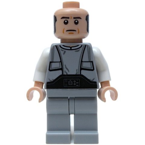 Minifigurka LEGO Lobot, Black Eyebrows