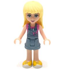 Minifigurka LEGO Stephanie - Magenta Top, Sand Green Apron