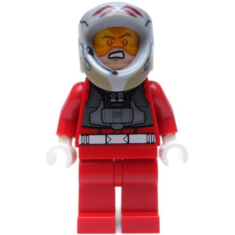 Minifigurka LEGO Rebel Pilot A-wing, Red Uniform