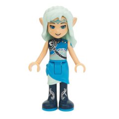 Minifigurka LEGO Naida Riverheart in Dark Azure and Light Aqua Outfit