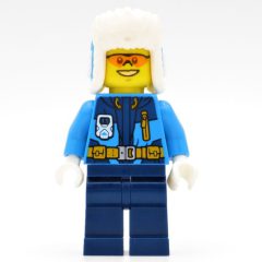 Minifigurka LEGO Arctic Explorer, Ushanka Hat, Orange Sunglasses