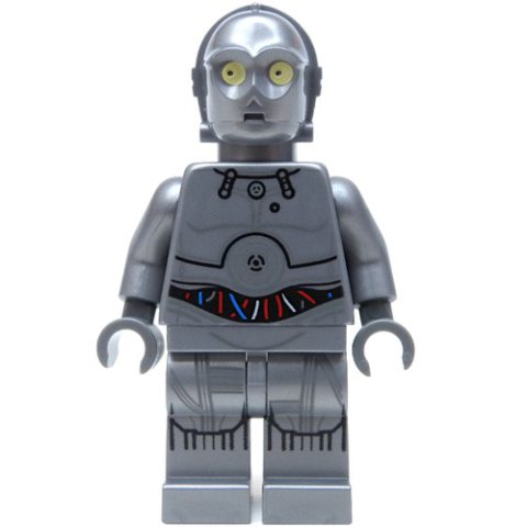 Minifigurka LEGO U-3PO, Silver Protocol Droid