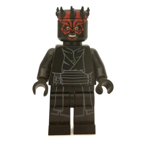 Minifigurka LEGO Darth Maul, Horns, Printed Legs