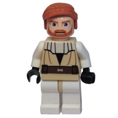 Minifigurka LEGO Obi-Wan Kenobi, White Legs (Clone Wars)