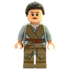 Minifigurka LEGO Rey, Dark Tan Robe