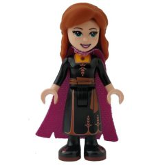 Minifigurka LEGO Anna - Black Dress, Cape