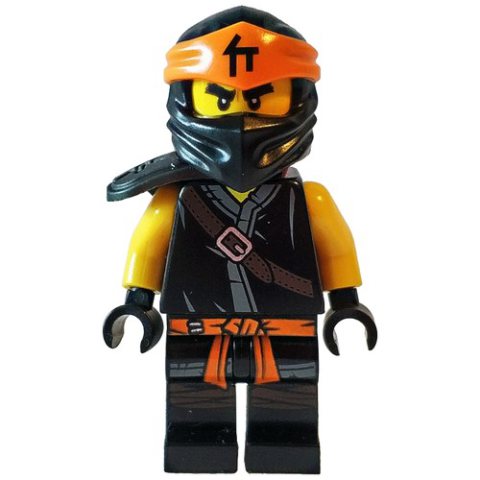 Minifigurka LEGO Cole (Secrets of the Forbidden Spinjitzu)