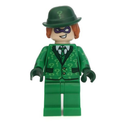 Minifigurka LEGO The Riddler with Dark Green Hat
