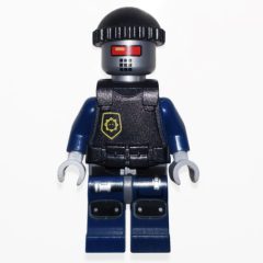 Minifigurka LEGO Robot Police, Hat, Armor